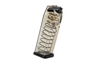 Elite Tactical Systems Glock G21 magazine holds 13-rounds of .45 ACP ammunition with a translucent bodyElite Tactical Systems Glock G21 magazine holds 13-rounds of .45 ACP ammunition with a transluce